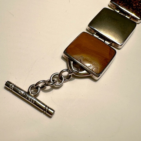 SILPADA Semi Precious Stone and Silver Bracelet - Picture 7 of 7